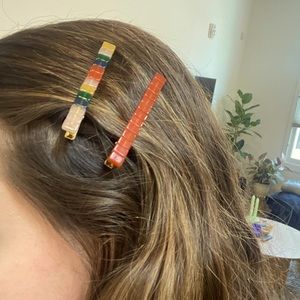 Madewell hair clip set